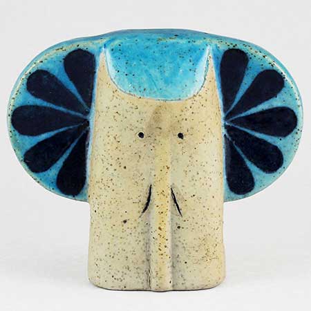 Inger Persson Rörstrand animals Elephant, width 13 cm
