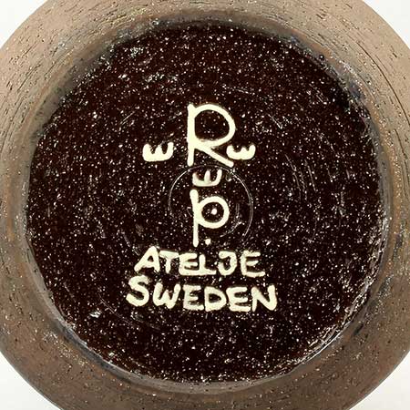 Inger Persson Rörstrand Art Pieces konstkods Lower Side