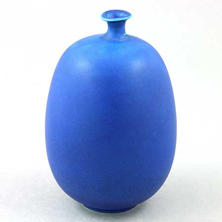 Inger Persson Rörstrand The blue balloon vase glaze