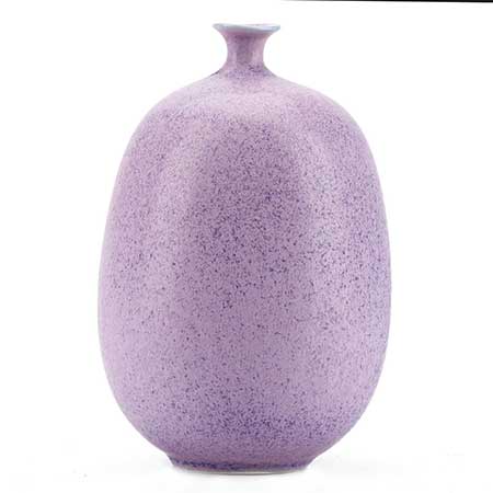 Inger Persson Rörstrand The pink/purple balloon vase glaze