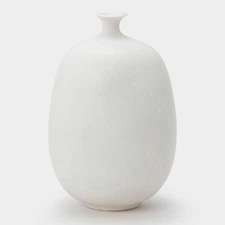 Inger Persson Rörstrand The white balloon vase glaze