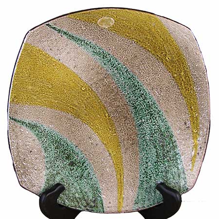 Ingrid Atterberg Upsala–Ekeby Campo Dish. Model 2522. Length 27 cm