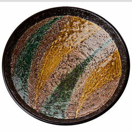 Ingrid Atterberg Upsala–Ekeby Campo Dish. Model 2542. Length 21 cm