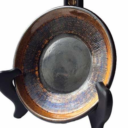 Ingrid Atterberg Upsala–Ekeby Fiamma Dish. Model 2605. Width 15 cm