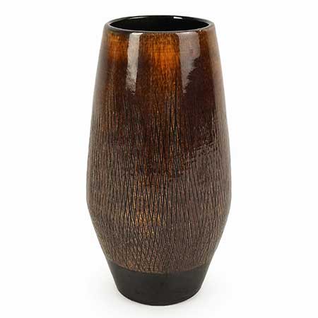 Ingrid Atterberg Upsala–Ekeby Fiamma Vase. Model 2611. Höjd 20 cm