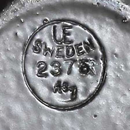 Ingrid Atterberg Upsala–Ekeby Fiorella The lower side of a Fiorella object