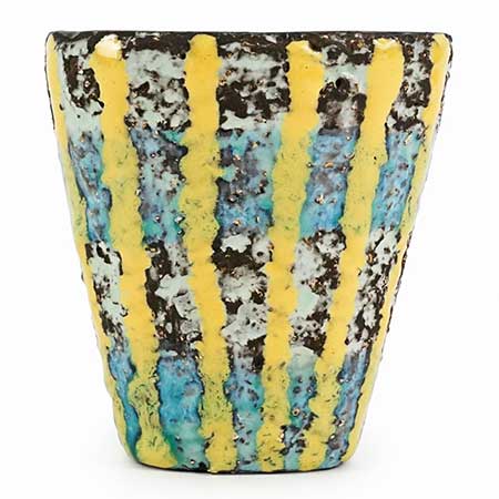 Ingrid Atterberg Upsala–Ekeby Fiorella Vase. Model 2351. Height 8 cm