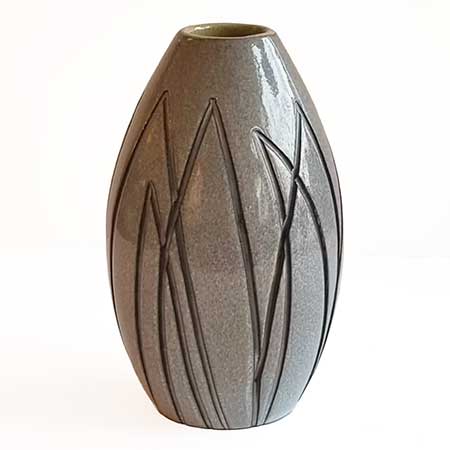 Ingrid Atterberg Upsala Ekeby Lansett Vase. Model 2266. Height 11,5 cm