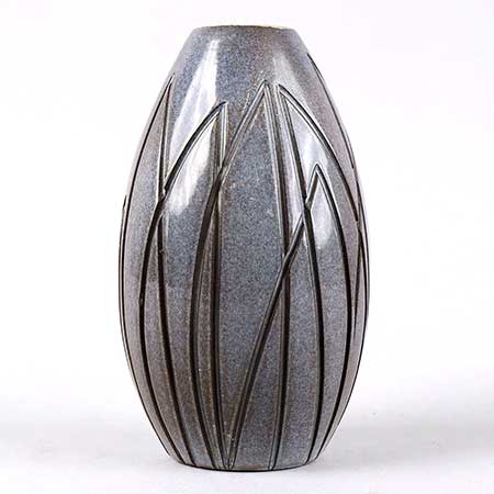 Ingrid Atterberg Upsala Ekeby Lansett Vase. Model 2267. Height 15,5 cm