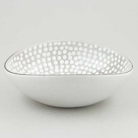 Ingrid Atterberg Upsala–Ekeby Västkust Skål. Modell 2033. Längd 22 cm