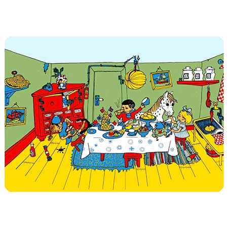 Ingrid Vang Nyman Rörstrand Pippi Långstrump Housewares Pippis födelsedag (Pippi’s Birthday)