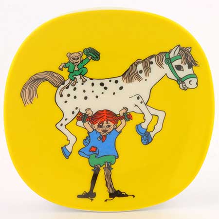 Ingrid Vang Nyman Rörstrand Pippi Långstrump Housewares Världens starkaste flicka (The Strongest Girl in the World)