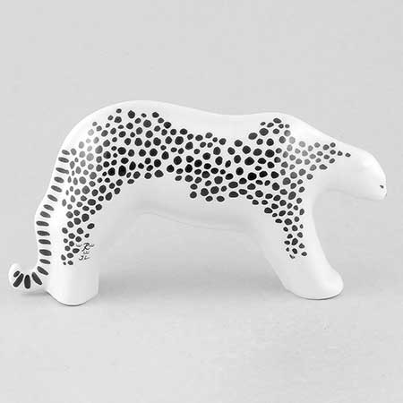 Jackie Lynd Rörstrand Animals Cheetah, length 19 cm