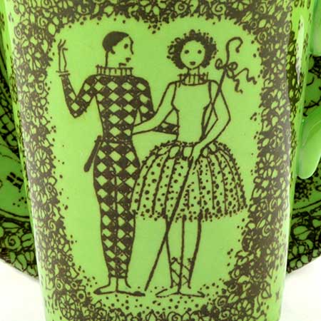 Jacob E. Bang Nymölle Julen Coffee Cup The front decor of a Julen cup