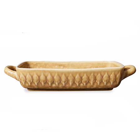 Jens Quistgaard Kronjyden Relief Bowl, length 19 cm