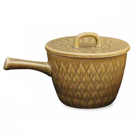 Jens Quistgaard Kronjyden Relief Bowl with handle, diameter 14 cm