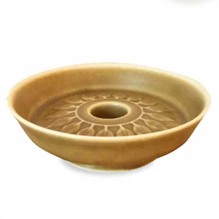 Jens Quistgaard Kronjyden Relief Candle holder, diameter 11 cm