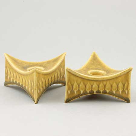 Jens Quistgaard Kronjyden Relief Candle holder, width 9 cm