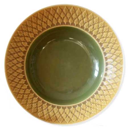 Jens Quistgaard Kronjyden Relief Deep plate, diameter 22 cm