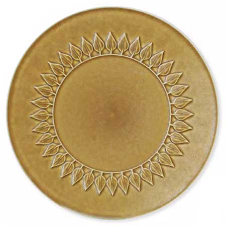 Jens Quistgaard Kronjyden Relief Dish, diameter 27 cm