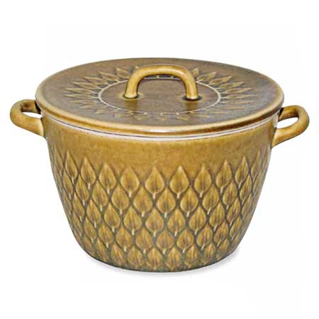 Jens Quistgaard Kronjyden Relief Pot, diameter 21 cm