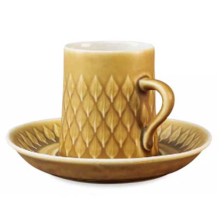 Jens Quistgaard Kronjyden Relief Teacup, height 8 cm
