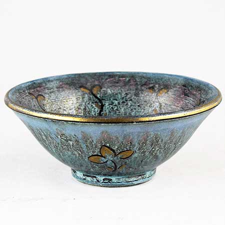 Josef Ekberg Gustavsberg Luster Glaze Bowl, diameter 12 cm