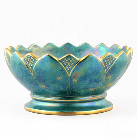 Josef Ekberg Gustavsberg Luster Glaze Bowl, diameter 20 cm