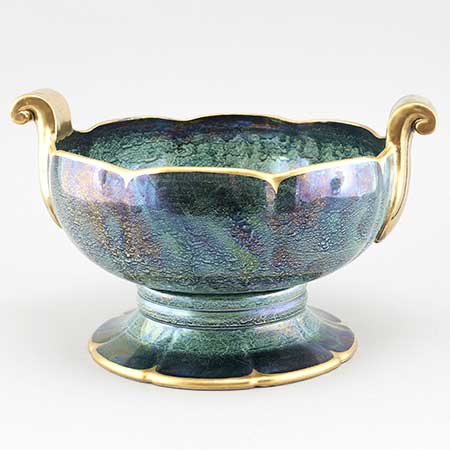 Josef Ekberg Gustavsberg Luster Glaze Bowl, width 22 cm
