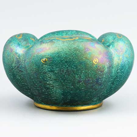 Josef Ekberg Gustavsberg Luster Glaze Vase, height 13 cm