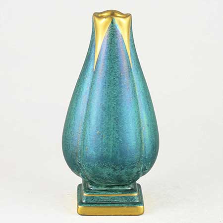 Josef Ekberg Gustavsberg Luster Glaze Vase, height 14 cm