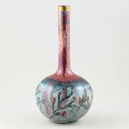 Josef Ekberg Gustavsberg Luster Glaze Vase, height 25 cm