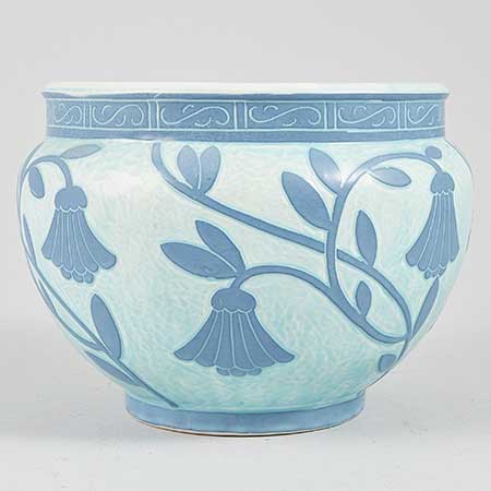 Josef Ekberg Gustavsberg Sgraffito Bowl, height 21 cm