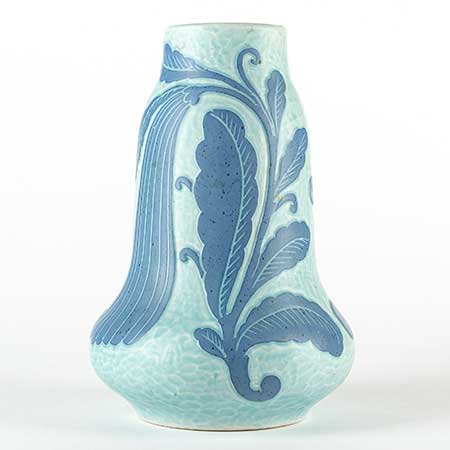 Josef Ekberg Gustavsberg Sgraffito Vase, height 23 cm