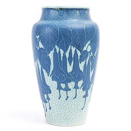 Josef Ekberg Gustavsberg Sgraffito Vase, height 33 cm