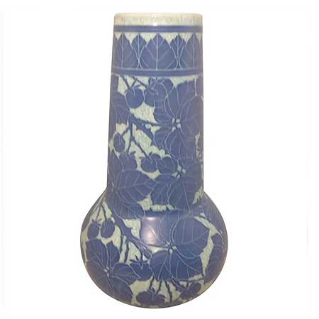 Josef Ekberg Gustavsberg Sgraffito Vase, height 36 cm