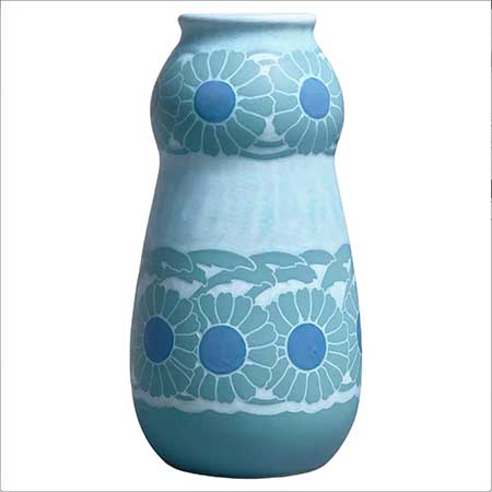 Josef Ekberg Gustavsberg Sgraffito Vase, height 21 cm