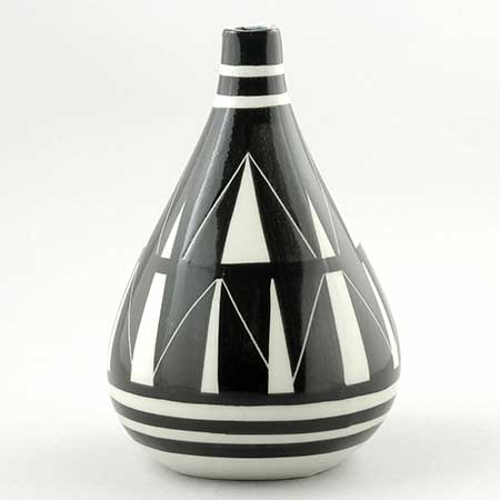 Karin Björquist Gustavsberg Diagonal Vase, model 24, height 18 cm