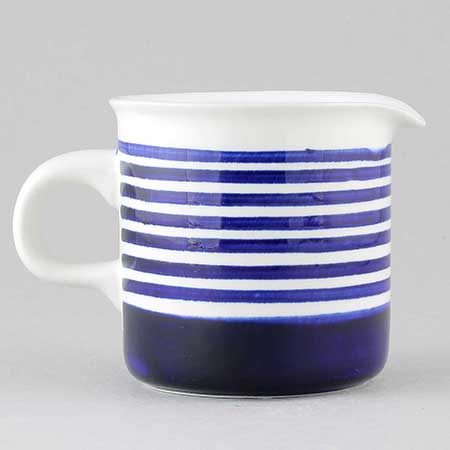 Karin Björquist Gustavsberg Kobolt Creamer, height 7,5 cm