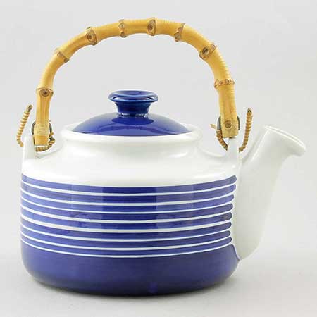 Karin Björquist Gustavsberg Kobolt Teapot, height 13,5 cm