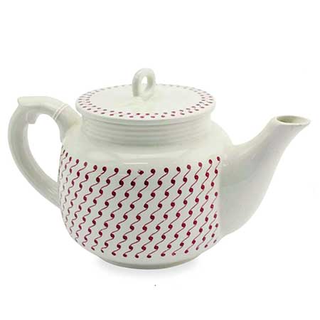 Karin Björquist Gustavsberg Minette Teapot, height 13 cm