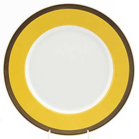 Karin Björquist Rörstrand Nobel Plate (yellow), diameter 25 cm