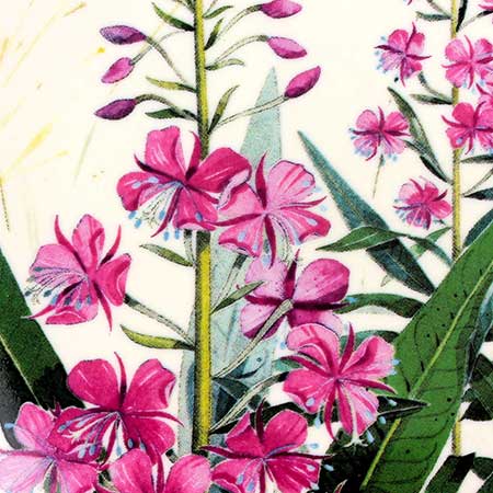 Kirsti Brandt Arabia The decor of a Provincial Flowers wall plaque