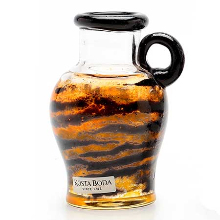 Kjell Engman Kosta Boda Safari Vase. Model 89417. Height 8 cm