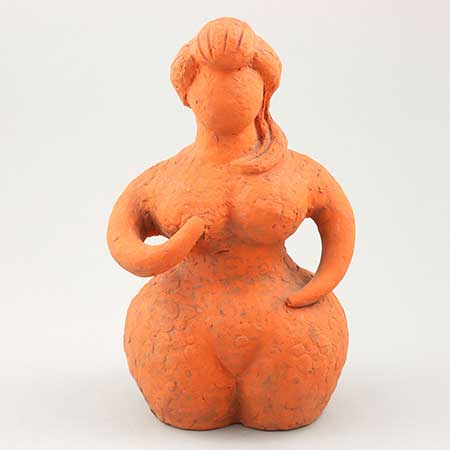Lars Bergsten Eskilstuna Figurine Woman, height 25 cm