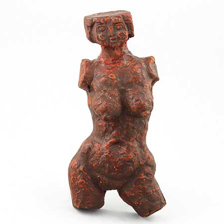 Lars Bergsten Eskilstuna Wall Plaque Woman, height 21 cm