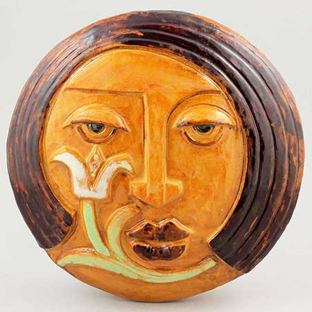 Lars Bergsten Eskilstuna Wall Plaque diameter 22 cm