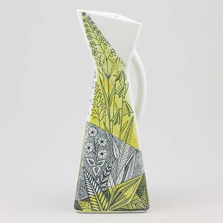 Lars Thorén Rörstrand Triangla Vase, model 4, height 24 cm