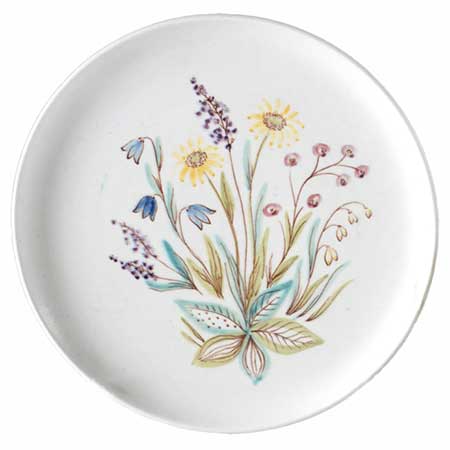 Lars Thorén Rörstrand Vilda Blommor Dish, diameter 30 cm