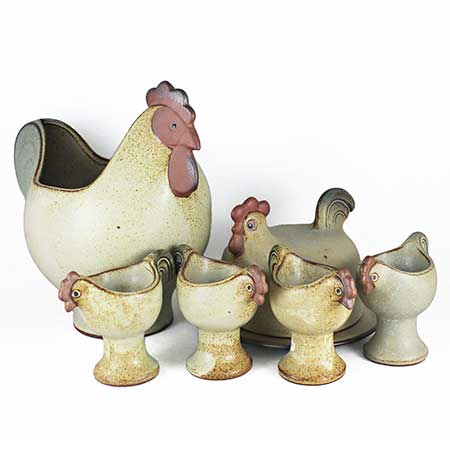 Lisa Larson Kooperativa Förbundet All three Påsk objects